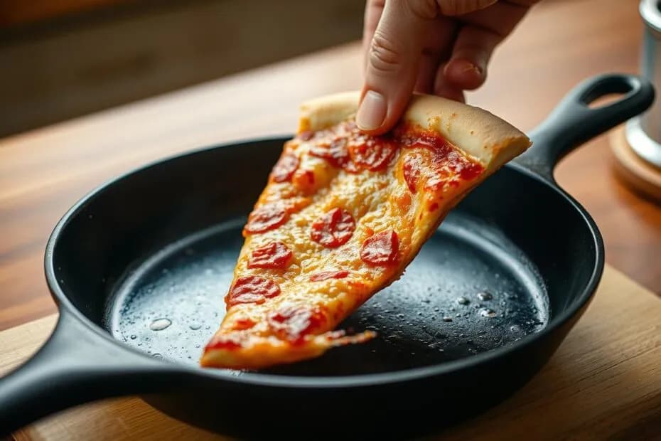Jak odgrzać pizzę na patelni, by uniknąć wysuszenia i zachować smak Jak odgrzać pizzę na patelni, by uniknąć wysuszenia i zachować smak